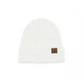 C.C® Recycled Polyester Cashmere Wool Fine Yarn Cuffed Beanie | One Size