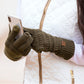 C.C® 100% Soft Knitted Acrylic Touchscreen Compatible Knit Gloves | One Size Fits Most