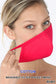 Jersey Knit  Lined Reusable Washable Protective  Face Mask Multiple Colors Available