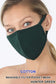 Jersey Knit  Lined Reusable Washable Protective  Face Mask Multiple Colors Available