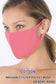 Jersey Knit  Lined Reusable Washable Protective  Face Mask Multiple Colors Available
