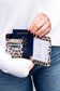 Passport and Vaccine Credit Card Wallet Faux Leather One Size