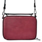Kelsey Crossbody Handbag Red Back view Oprah's favorite things.