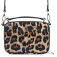 Kelsey Crossbody Handbag Leopard Back view Oprah's favorite things.