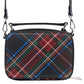 Kelsey Crossbody Handbag Plaid back view Oprah's favorite things.