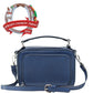 Kelsey Crossbody Handbag Navy Front  view Oprah's favorite things.