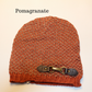 Bumble Knit Hat with Buckle by Simply Noelle