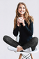 Britt's Knits Fleece Lined Leggings | Fleece-Lined Warmth | Sizes S/M–L/XL