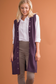 Simply Noelle Rockin' Grommet Knit Vest by Simply Noelle