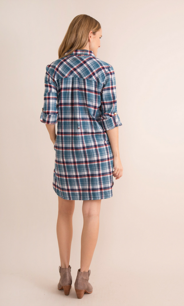 Rodeo Plaid Jacket/Dress By Simply Noelle