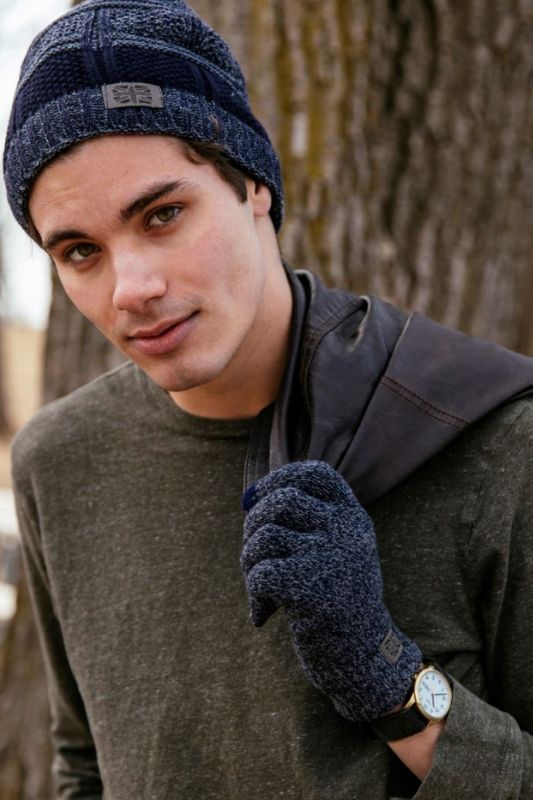 Britt's Knits Men's Frontier Beanie Hat