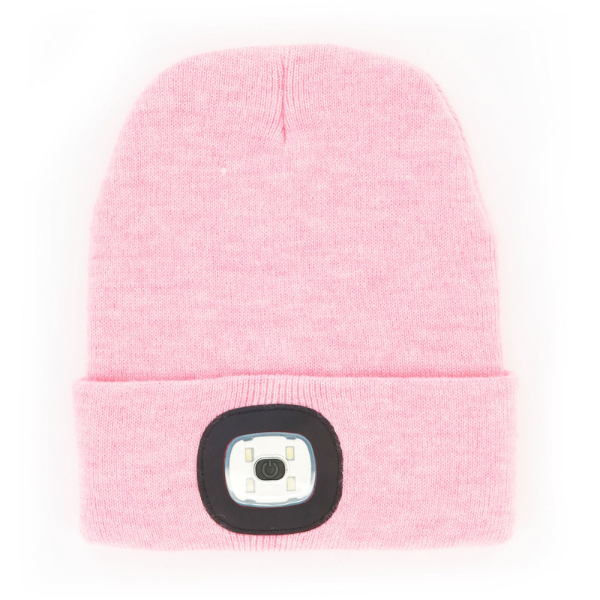 Women's Night Scope Rechargeable LED Beanie