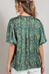 e:esome Women’s Tie Front Short Sleeve Blouse Top Polyester Size S-L