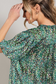 e:esome Women’s Tie Front Short Sleeve Blouse Top Polyester Size S-L